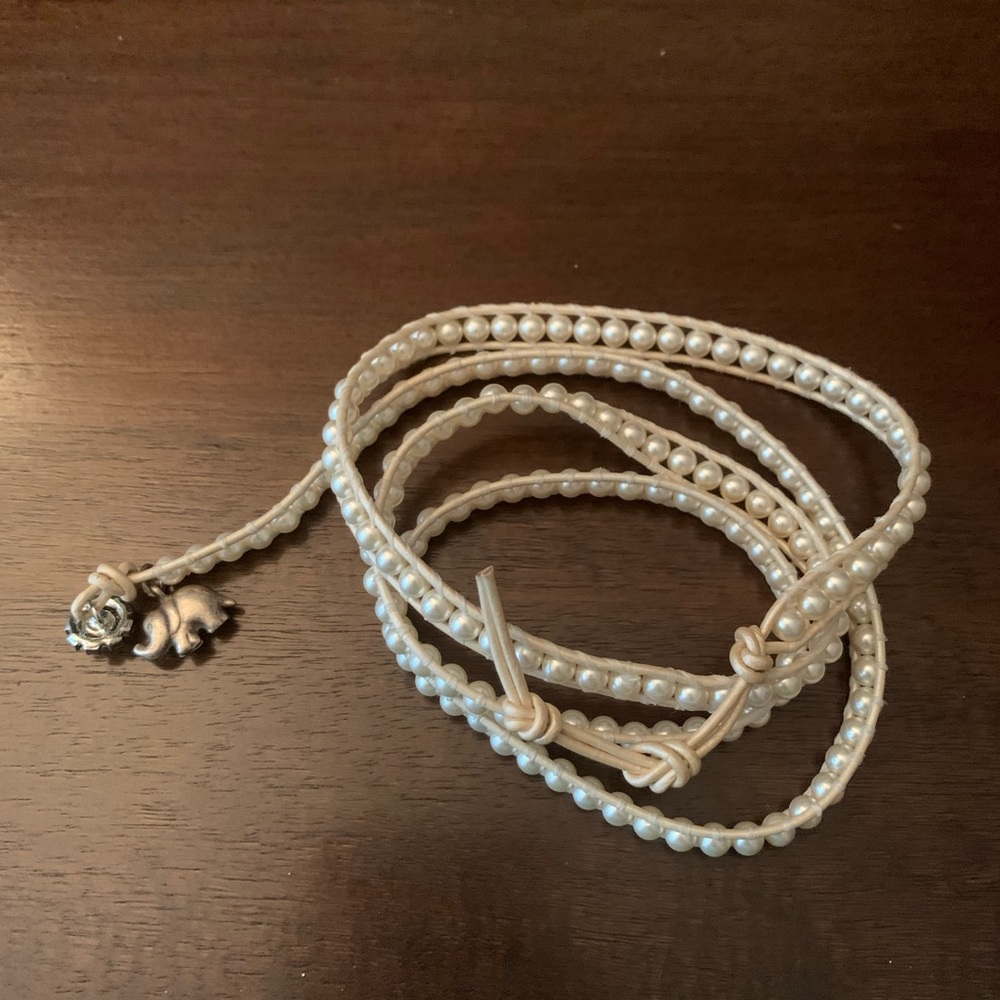 Lucky Elephant wrap bracelet